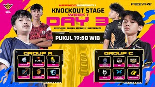 ID FFWS SEA 2024 Spring  Knockout Stage  Day 3 [upl. by Assenat]