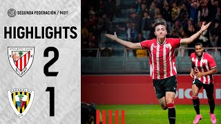 ⚽ Resumen I Bilbao Athletic 21 Barakaldo CF I Laburpena I Segunda Federación J11 [upl. by Lupe]