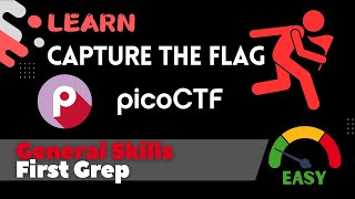 CTF  PicoCTF  First Grep [upl. by Thibault463]