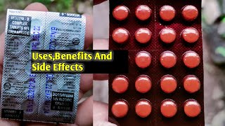 VITAMIN B COMPLEX TABLETS NFI THERAPEUTIC UsesBenefits And Side Effects [upl. by Kendrick]