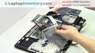 Repair HP PAVILION 15AU123CA Laptop Motherboard and Fan Dismantle 15AB 15AW M6AQ000 [upl. by Asirrom677]