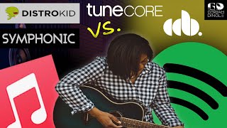 Best Music Distributor for Indie Artists in 2025 DistroKid vs TuneCore CD Baby amp Symphonic 🎤💰 [upl. by Hannasus93]