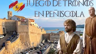 AQUI SE GRABO JUEGO DE TRONOS😱🐉  GAME OF THRONES EspañaPeñiscola 🇪🇸 [upl. by Blount]