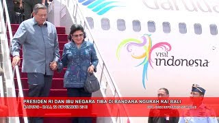 PRESIDEN LAKUKAN KUNJUNGAN KERJA KE BALI [upl. by Fagin]