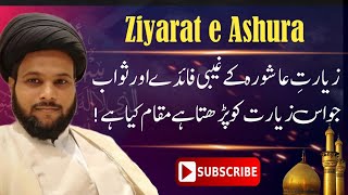 Ziyarat e Ashura ke ghabi Faida Aur Sawab Maulana Syed sadiq rizvi [upl. by Ecarret]