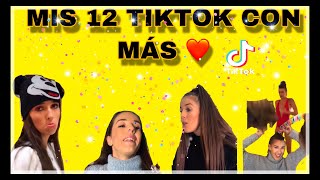 TOP 12 MIS TIKTOK con mas like [upl. by Baskett]