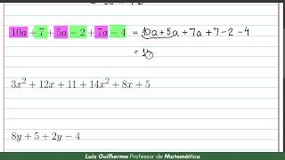 Agrupe os Termos Semelhantes ⭕ Matemática Básica [upl. by Mona680]