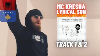 🇦🇱🇽🇰 MC KRESHA LYRICAL SON  MUZIKË E ALLTISË  Kangë E Shahirav amp Hotal Malhalla FULL REACTION [upl. by Egidius]