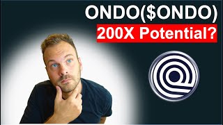 ONDO FINANCE ONDO Token explained  200X Potential [upl. by Corny]