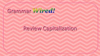 Review Capitalization [upl. by Brockwell629]