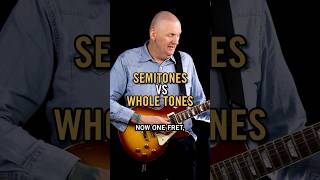 Semitones VS Whole tones musictheory guitarlesson guitar gibsonapp guitarbeginner [upl. by Hezekiah]