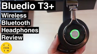 Review of the Bluedio T3 T3 Plus Wireless Bluetooth Headphones [upl. by Adalai]