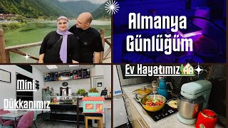 ALMANYA GÜNLÜĞÜM💖 DÜKKANIMIZ  YEMEK VLOGLARIMIZ🏡 [upl. by Marduk]