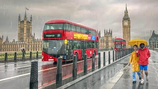 Tourists STILL Love this London Weather Grey amp Rainy Central London Walk  4K HDR 60FPS [upl. by Leafar]