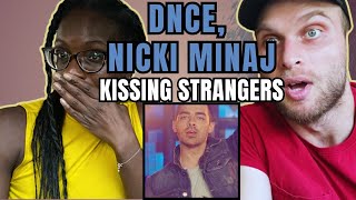 DNCE Nicki Minaj  Kissing Strangers Reaction Official Video  FIRST TIME LISTENING TO DNCE [upl. by Aynekat551]