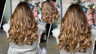 mechas balayage a MANO ALZADA rubio Caramelo by RICARDOLUENGOPELUKEROS paso a paso [upl. by Chute]