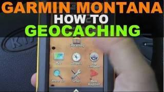 Garmin Montana 600  Paperless Geocaching [upl. by Anierdna611]