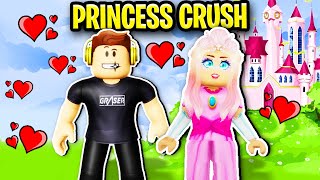 Princess Has A Crush On Me In Roblox Brookhaven 💖😲 [upl. by Omocaig]