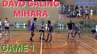 DAYO SA SHIGEI GAME 1— GALING MIHARA PANG PRO ANG GALAWAN [upl. by Naraa901]