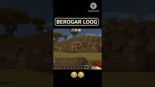 BEROJGAR LOOG minecrafttrending sortvideo [upl. by Dallas]