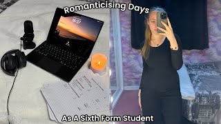 Romanticizing Days In The Life As A SIXTH FORM Student Revision Productive [upl. by Arvy461]