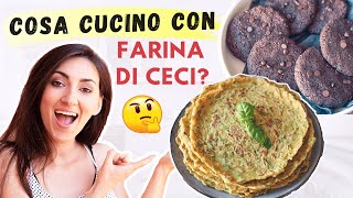 Prendi la FARINA DI CECI e fai queste 3 RICETTE SENZA UOVA 😮 [upl. by Marya68]