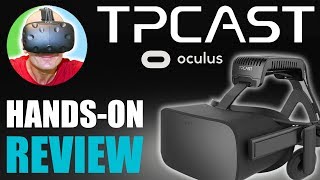 WIRELESS OCULUS RIFT WITH TPCAST  HandsOn Rift TPCAST Review Unboxing amp Installation Tutorial [upl. by Sirref]