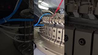 Double Jersey Interlock Circular Knitting Machine Rib Fabric machine Bangladesh Algeria [upl. by Bellew]