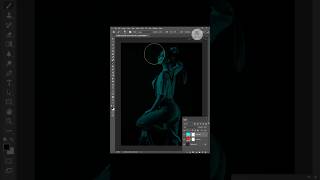 Red light effect Photoshop short tutorial photoshop shortvideo art posterdesign [upl. by Deland304]