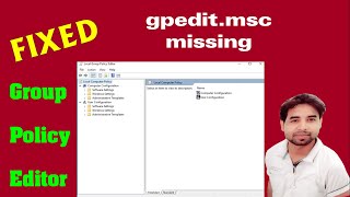 SOLUTION  GPEDITMSC MISSING  WINDOWS 10 HOME [upl. by Ahael]