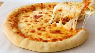 Found a new way to make Double Cheese Pizza No kneading Incredibly easy Best pizza in the world [upl. by Marjana]