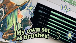 I created a brush set 🎨 Gretlusky x Craftamo 🔮✨ [upl. by Scoter146]