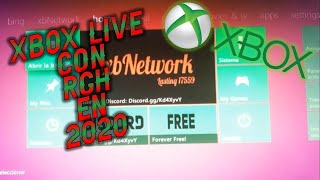 COMO CONECTAR A INTERNET MI XBOX 360 RGH Y TENER XBOX LIVE GRATIS EN 2020 FACILTUTORIAL [upl. by Nnayt]