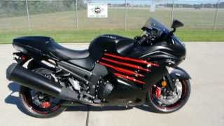 2014 Kawasaki ZX14R Ninja in Flat Ebony Review Overview and Walk Around For Sale 15299 [upl. by Eineg]