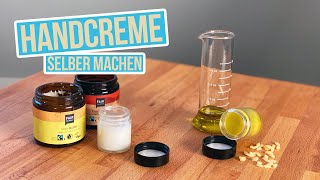 Natürliche Handcreme selber machen  mit nur zwei Zutaten [upl. by Nortyad]