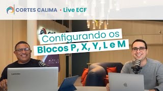 Corte da Live ECF  Configurando Blocos [upl. by Atinot]