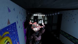 FNAF Withered Foxy and a giant flashlight [upl. by Anoi]