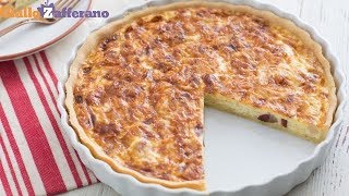 QUICHE LORRAINE RICETTA FACILE [upl. by Akimak]