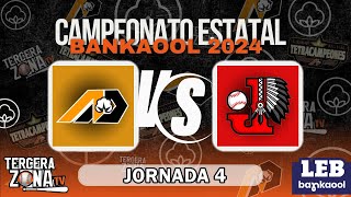 Algodoneros de Delicias vs Indios de Juárez Juego 1  JORNADA 4  LEB BANKAOOL 2024 [upl. by Gettings]