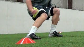 Speed Training  4 Cone Drill  Agility Drill [upl. by Iret]