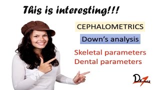 Cephalometric analysis II  ORTHODONTICS [upl. by Morell]