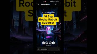 Rocky Rabbit Superset 16 amp 17 Sep  Rocky Rabbit Daily Superset  Rocky Rabbit Combo Cards Today [upl. by Eylk]