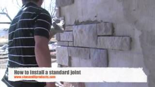 How to Install Stone Veneer  Stone Master Molds Inc [upl. by Daveta]