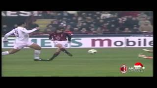 Pippo Inzaghi Goal against Roma 07122002 [upl. by Snashall]