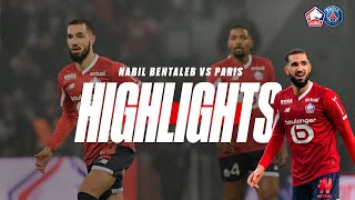 La performance XXL de Nabil Bentaleb contre le PSG 💪🔥 [upl. by Ahseniuq986]