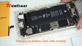 Uowlbear iPhone 6S Battery Replacement Kit 1715mAh Battery for iPhone 6S with Tools [upl. by Ahseia]