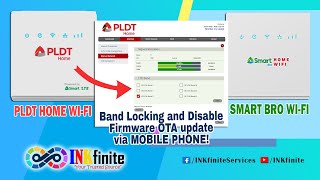 PLDT WiFi R051 and Smart Bro R051 Band Locking and Disable Firmware OTA via Phone 2024  INKfinite [upl. by Yrffoeg706]