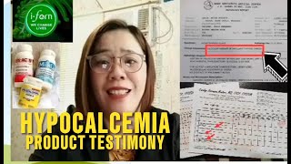 PRODUCT TESTIMONY Hypocalcemia ng SM Employee gumaling sa iFERN PowerTrio [upl. by Renelle]