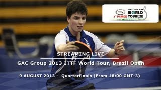 2013 Brazil Open Day 2 Quarter Finals [upl. by Svend]