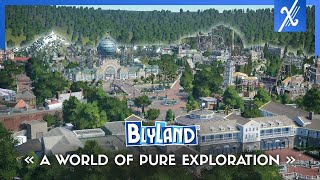 🪄 BLYLAND  « A world of pure exploration »  Trailer Planet Coaster park [upl. by Marcy]